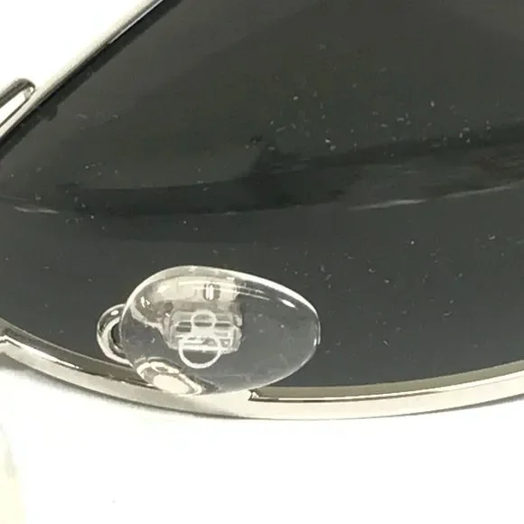 Op Ocean Pacific Sunglasses FAR OUT U SILVER Navy Blue Aviators Mirrored Lenses - Picture 15 of 15